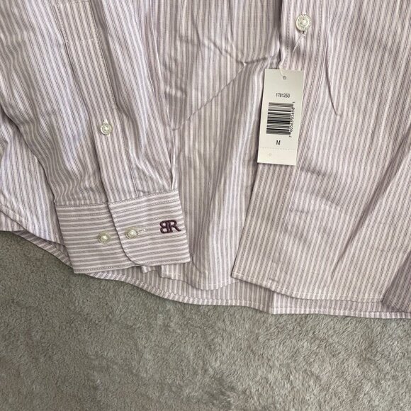 NEW Banana Republic Men's M Slim Fit Striped Button-Down Shirt - Picture 6 of 7